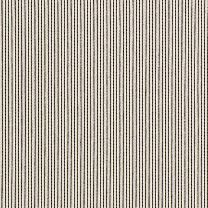 Stitched Stripe Indoor/Outdoor Black 71744 by Schumacher Designer Fabric Indoor-Outdoor Prints & Wovens - Swanky Fabrics -