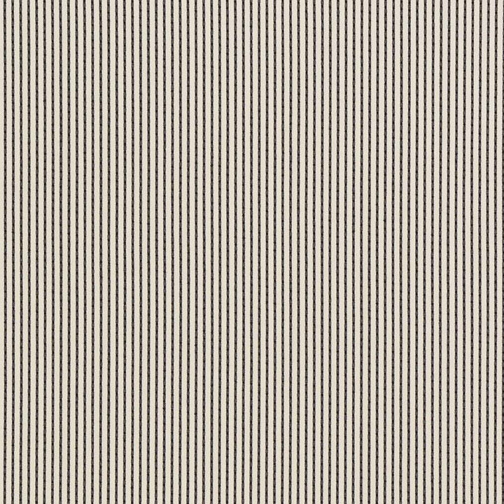 Stitched Stripe Indoor/Outdoor Black 71744 by Schumacher Fabric Indoor-Outdoor Prints & Wovens - Fabric Carolina -