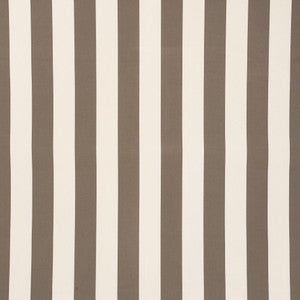Cabana Stripe Indoor/Outdoor Taupe 71754 by Schumacher Fabric