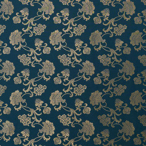 Margaux Peacock Shimmer 71843 by Schumacher Fabric