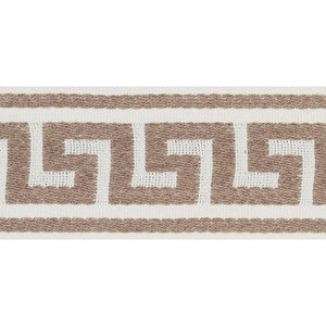 Ganton Tape Indoor/Outdoor Taupe 72390 by Schumacher Trim