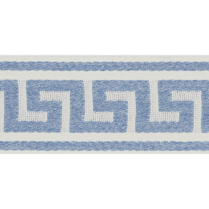 Ganton Tape Indoor/Outdoor Blue 72391 by Schumacher Designer Trim Indoor-Outdoor Trims - Swanky Fabrics -
