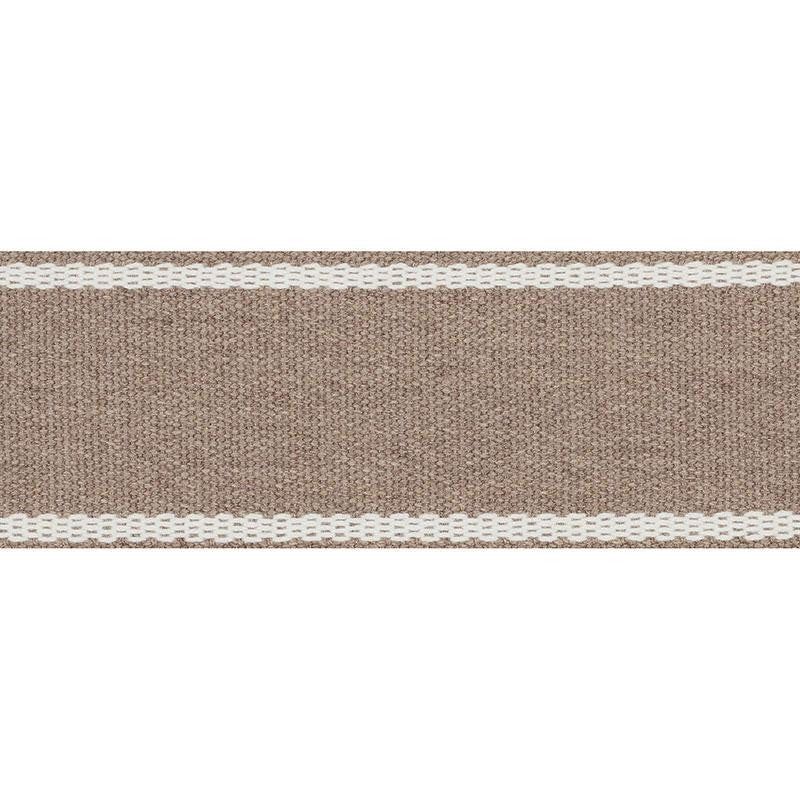 Sullivan Tape Indoor/Outdoor Taupe 72400 by Schumacher Designer Trim Indoor-Outdoor Trims - Swanky Fabrics -