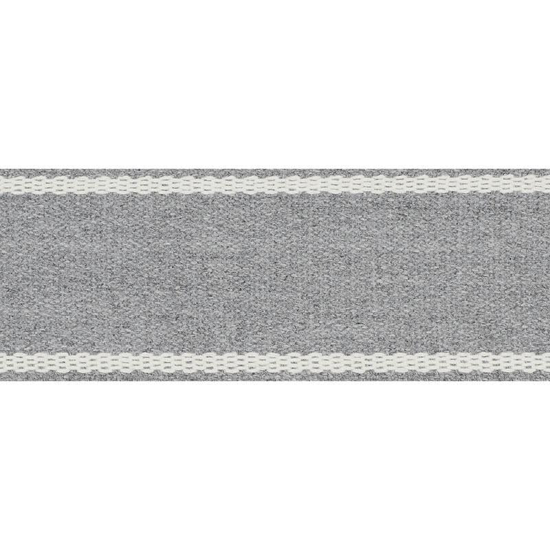 Sullivan Tape Indoor/Outdoor Grey 72402 by Schumacher Trim Indoor-Outdoor Trims - Fabric Carolina -