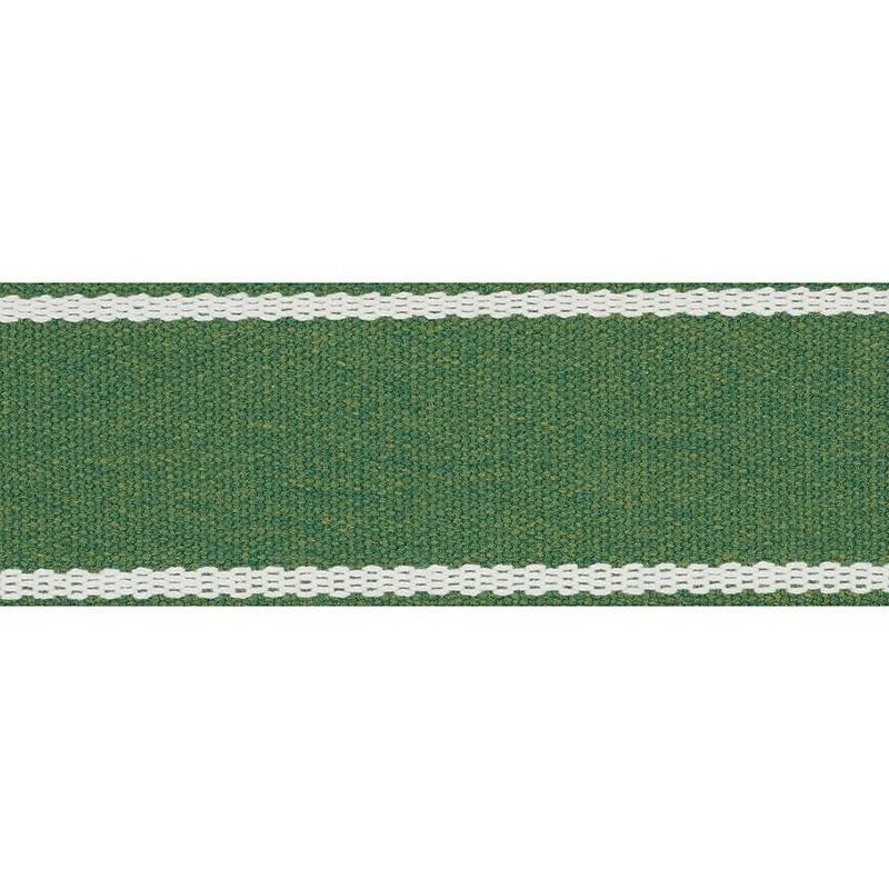 Sullivan Tape Indoor/Outdoor Green 72403 by Schumacher Trim Isola Indoor/Outdoor - Fabric Carolina -
