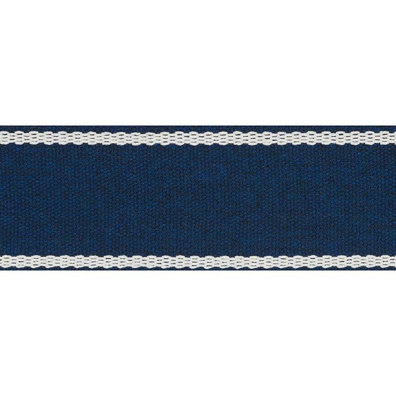 Sullivan Tape Indoor/Outdoor Navy 72404 by Schumacher Trim Isola Indoor/Outdoor - Fabric Carolina -