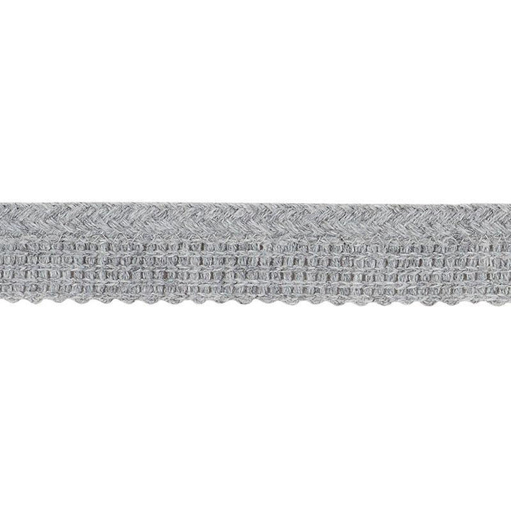 Eubie Lip Cord Indoor/Outdoor Grey 72423 by Schumacher Trim Indoor-Outdoor Trims - Fabric Carolina -