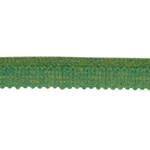 Eubie Lip Cord Indoor/Outdoor Green 72424 by Schumacher Trim