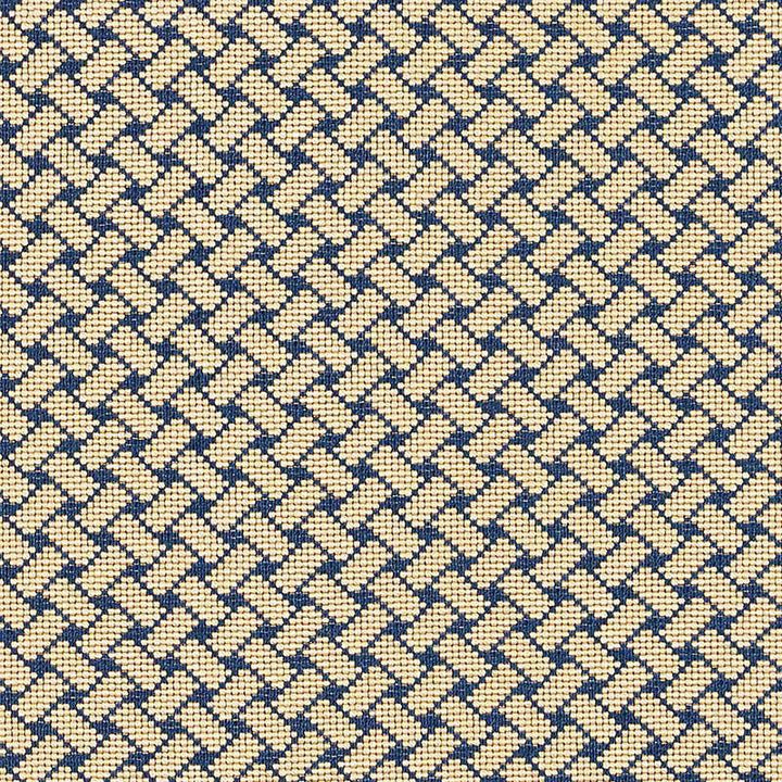 Bristol Weave Pingl Blue 63396 by Schumacher Fabric Essentials: Small-Scale Upholstery I - Fabric Carolina -