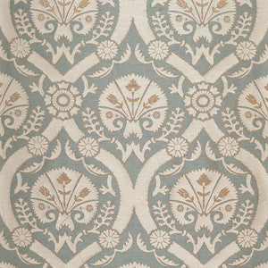 Taza Damask Dusk 65770 by Schumacher Fabric