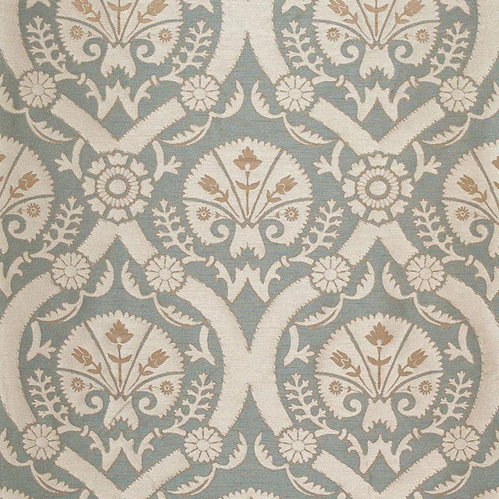 Taza Damask Dusk 65770 by Schumacher Designer Fabric Chroma 7.0" - Swanky Fabrics -