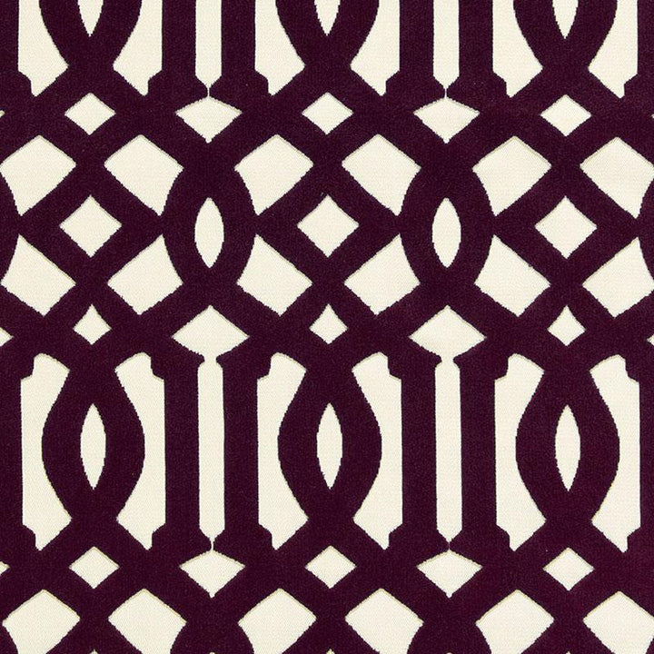 Imperial Trellis Velvet Byzantine 65592 by Schumacher Fabric Chroma 5.62" - Fabric Carolina -