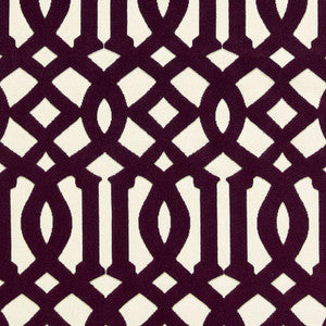 Imperial Trellis Velvet Byzantine 65592 by Schumacher Fabric