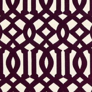 Imperial Trellis Velvet Byzantine 65592 by Schumacher Fabric