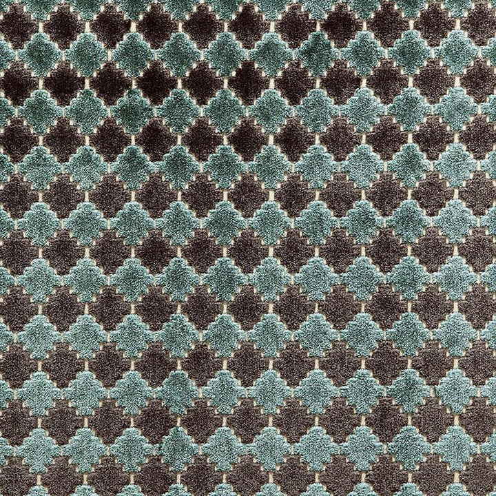 Marrakesh Velvet River 65641 by Schumacher Fabric Chroma 1.0" - Fabric Carolina -