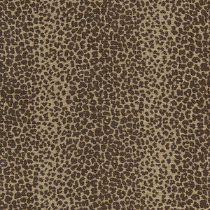 Leopard Linen Print Java 174840 by Schumacher Fabric