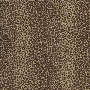 Leopard Linen Print Java 174840 by Schumacher Fabric