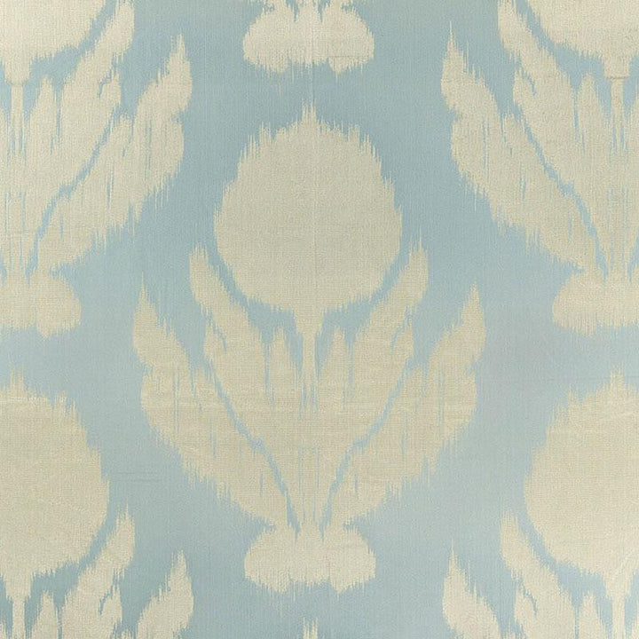 Agra Silk Weave Opal 65850 by Schumacher Designer Fabric Palazzo 13.5" - Swanky Fabrics -