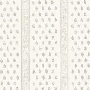 Katsura Stripe Oyster 5005200 by Schumacher Wallpaper
