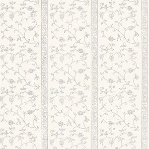 Khanpur Vine Oyster 5005210 by Schumacher Wallpaper