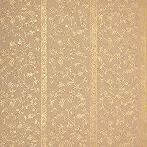 Khanpur Vine Gilt 5005213 by Schumacher Wallpaper