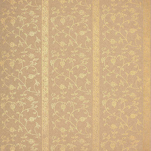 Khanpur Vine Gilt 5005213 by Schumacher Wallpaper