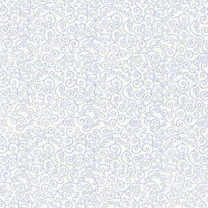 Sangar Scroll Delft 5005221 by Schumacher Wallpaper