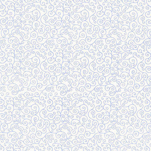 Sangar Scroll Delft 5005221 by Schumacher Wallpaper