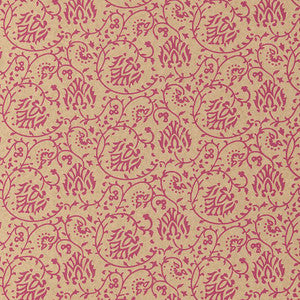 Sarana Vine Cerise 5005273 by Schumacher Wallpaper