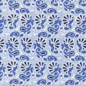 Rampura Delft 5005341 by Schumacher Wallpaper