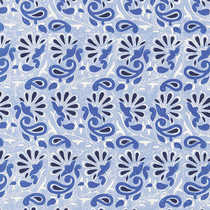 Rampura Delft 5005341 by Schumacher Wallpaper
