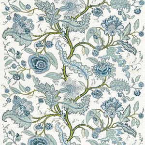 Sinhala Linen Print Sky 174812 by Schumacher Fabric