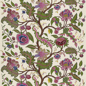 Sinhala Linen Print Jewel 174814 by Schumacher Fabric