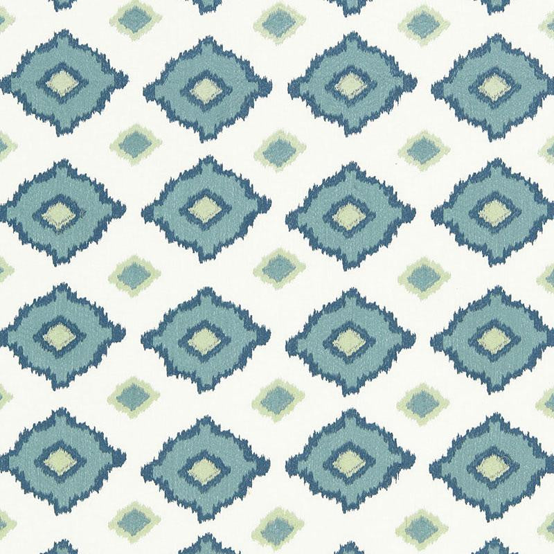 Sikar Embroidery Sky 65782 by Schumacher Fabric Martyn Lawrence Bullard 5.75" - Fabric Carolina -