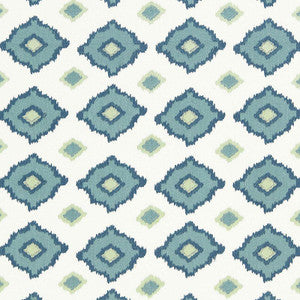Sikar Embroidery Sky 65782 by Schumacher Fabric
