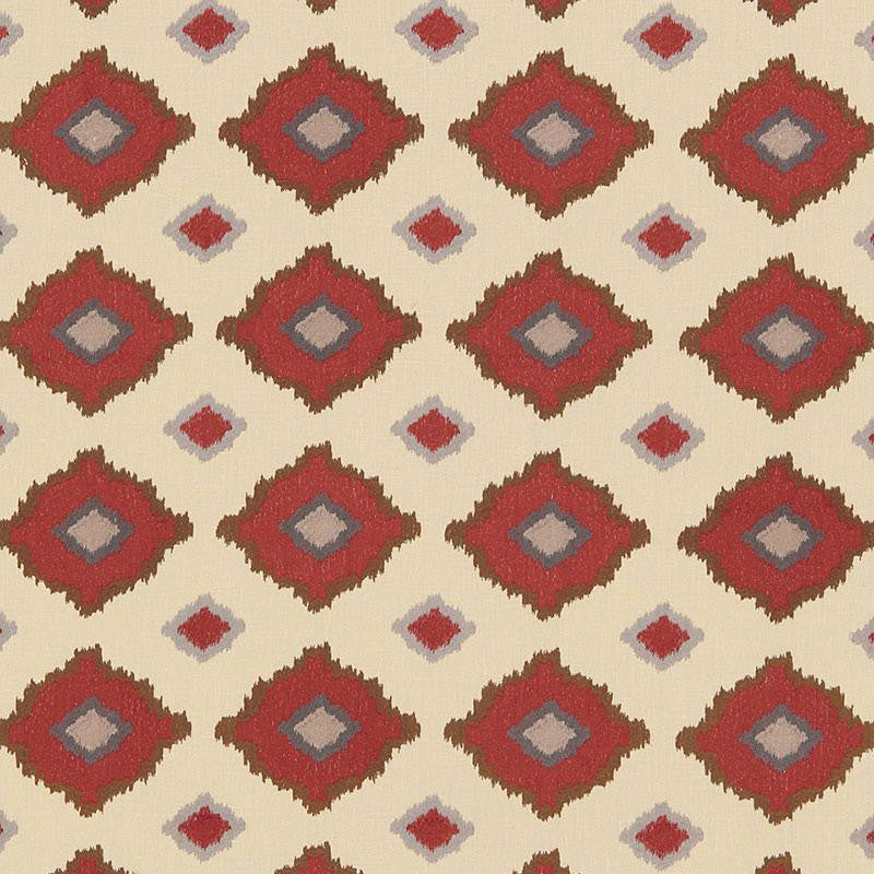 Sikar Embroidery Pomegranate 65783 by Schumacher Fabric Martyn Lawrence Bullard 5.75" - Fabric Carolina -