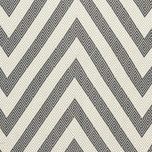 Nebaha Embroidery Charcoal 65792 by Schumacher Fabric