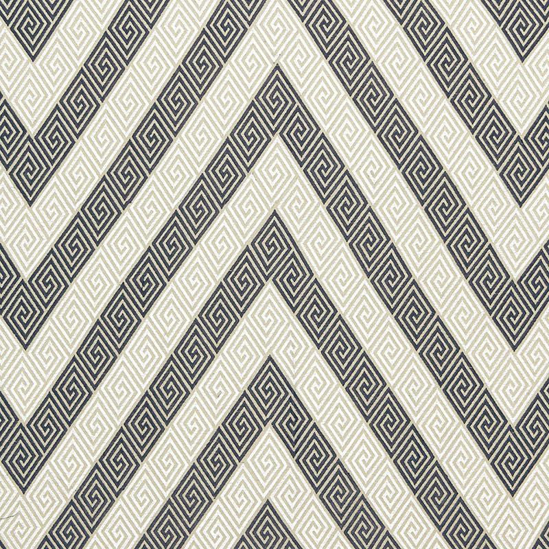 Nebaha Embroidery Charcoal 65792 by Schumacher Fabric Ottoman Chic 25.38" - Fabric Carolina -