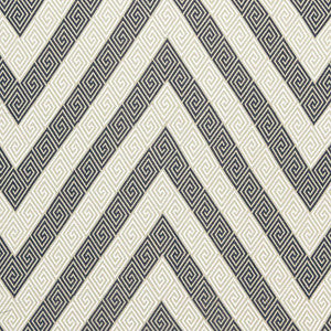 Nebaha Embroidery Charcoal 65792 by Schumacher Fabric