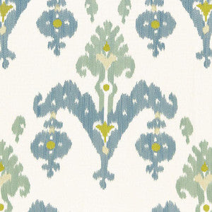Raja Embroidery Sky 65811 by Schumacher Fabric
