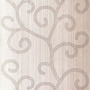Raindrop Scroll Amethyst 5005700 by Schumacher Wallpaper