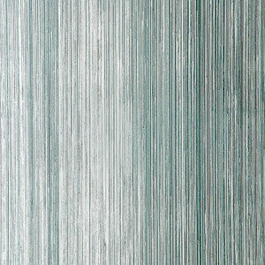 Metallic Strie Turquoise 5005713 by Schumacher Wallpaper