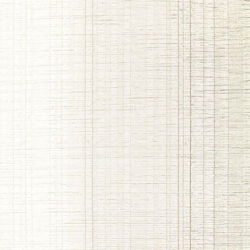 Origami Stripe Pearl 5005730 by Schumacher Wallpaper Modern Glamour - Fabric Carolina -
