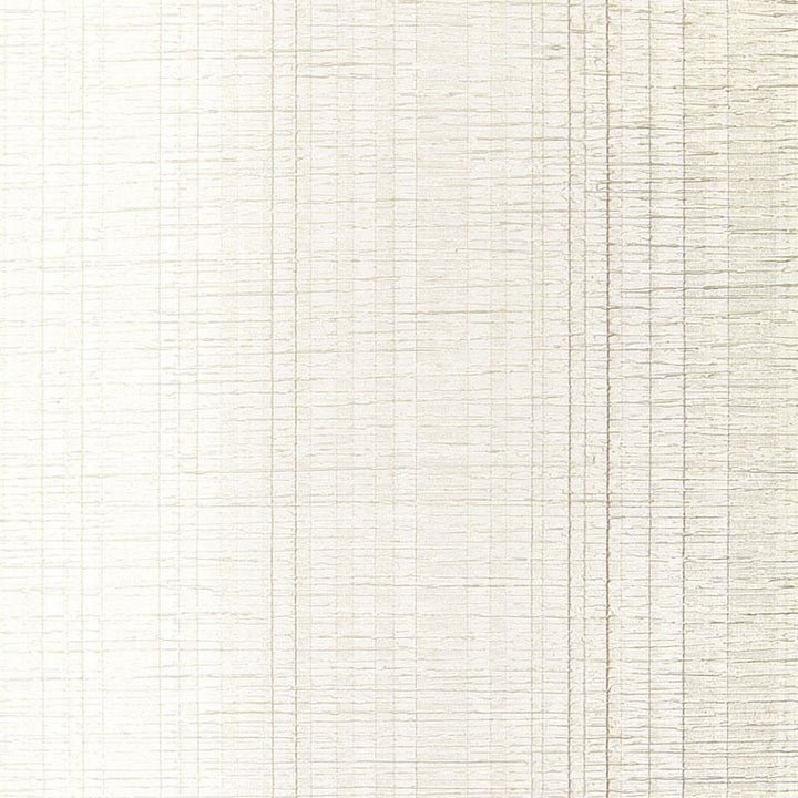 Origami Stripe Pearl 5005730 by Schumacher Wallpaper Modern Glamour - Fabric Carolina -