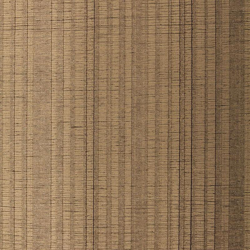 Origami Stripe Sable 5005733 by Schumacher Wallpaper Modern Glamour - Fabric Carolina -