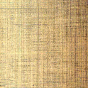 Brushed Plaid Gilded Teal 5005784 by Schumacher Wallpaper