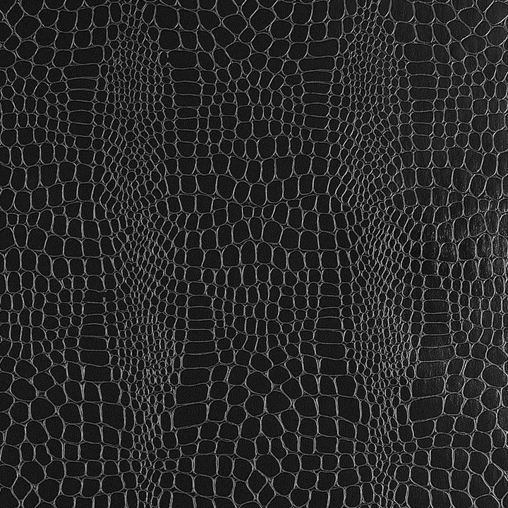 Crocodile Jet 5005834 by Schumacher Designer Wallpaper Fabulous Faux 5.5" - Swanky Fabrics -
