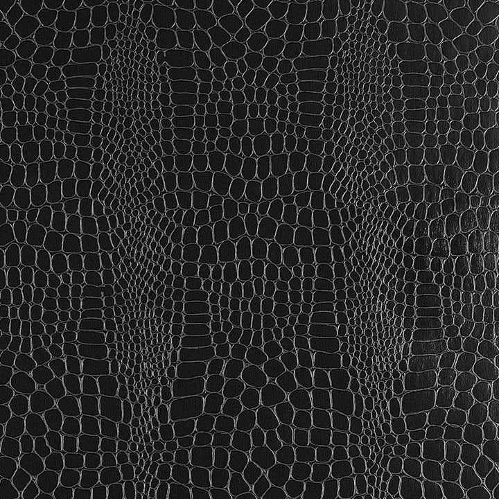 Crocodile Jet 5005834 by Schumacher Wallpaper Fabulous Faux 5.5" - Fabric Carolina -