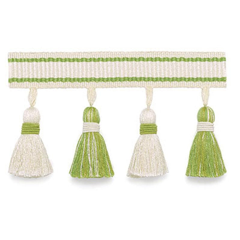 Merida Tassel Fringe Kiwi 63081 by Schumacher Trim Plein Air Trimmings - Fabric Carolina -