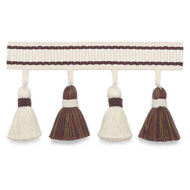 Merida Tassel Fringe Java 63083 by Schumacher Trim Plein Air Trimmings - Fabric Carolina -